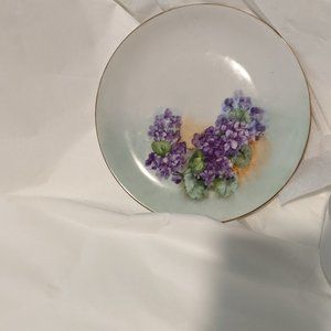 Antique Bavaria Porcelain Made in Germany Decorative Collectible Plate Brand UNO